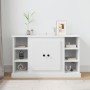 Aparador de madera contrachapada blanco 100x35,5x60 cm de vidaXL, Aparadores - Ref: Foro24-816440, Precio: 114,57 €, Descuent...