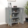 Aparador de madera de ingeniería gris Sonoma 69,5x34x90 cm de vidaXL, Aparadores - Ref: Foro24-817334, Precio: 64,99 €, Descu...