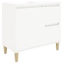 White plywood bathroom cabinet 65x33x60 cm by vidaXL, Bathroom furniture - Ref: Foro24-819820, Price: 62,65 €, Discount: %