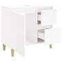 White plywood bathroom cabinet 65x33x60 cm by vidaXL, Bathroom furniture - Ref: Foro24-819820, Price: 62,65 €, Discount: %