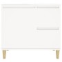 Armario de baño madera contrachapada blanco 65x33x60 cm de vidaXL, Muebles de baño - Ref: Foro24-819820, Precio: 59,31 €, Des...