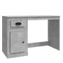 Desk with gray concrete wood drawer 115x50x75 cm by vidaXL, Desks - Ref: Foro24-816476, Price: 79,12 €, Discount: %