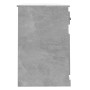 Desk with gray concrete wood drawer 115x50x75 cm by vidaXL, Desks - Ref: Foro24-816476, Price: 79,12 €, Discount: %