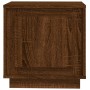 Mesita de noche madera contrachapada marrón roble 44x35x45 cm de vidaXL, Mesitas de noche - Ref: Foro24-819850, Precio: 35,74...