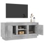 TV-Schrank aus betongrauem Sperrholz, 102 x 35 x 45 cm von vidaXL, TV-Möbel - Ref: Foro24-819864, Preis: 59,40 €, Rabatt: %