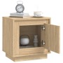 Sonoma Nachttisch aus Eichensperrholz 44x35x45 cm von vidaXL, Nachttische - Ref: Foro24-819842, Preis: 34,80 €, Rabatt: %