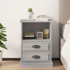 Sonoma gray nightstand 43x36x60 cm by vidaXL, Nightstands - Ref: Foro24-816340, Price: 77,96 €, Discount: %