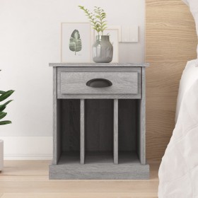 Sonoma gray nightstand 43x36x60 cm by vidaXL, Nightstands - Ref: Foro24-816356, Price: 46,17 €, Discount: %