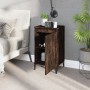 Bedside tables 2 units plywood oak smoke 40x35x70 cm by vidaXL, Nightstands - Ref: Foro24-819655, Price: 75,42 €, Discount: %