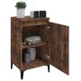 Bedside tables 2 units plywood oak smoke 40x35x70 cm by vidaXL, Nightstands - Ref: Foro24-819655, Price: 75,42 €, Discount: %