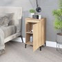 Sonoma oak plywood nightstand 40x35x70 cm by vidaXL, Nightstands - Ref: Foro24-819650, Price: 47,83 €, Discount: %