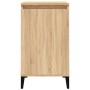 Sonoma oak plywood nightstand 40x35x70 cm by vidaXL, Nightstands - Ref: Foro24-819650, Price: 47,83 €, Discount: %