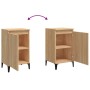 Sonoma oak plywood nightstand 40x35x70 cm by vidaXL, Nightstands - Ref: Foro24-819650, Price: 47,83 €, Discount: %