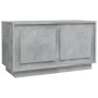 TV stand made of gray concrete plywood, measuring 80x35x45 cm. by vidaXL, TV Furniture - Ref: Foro24-819856, Price: 49,40 €, ...