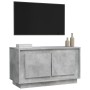 TV stand made of gray concrete plywood, measuring 80x35x45 cm. by vidaXL, TV Furniture - Ref: Foro24-819856, Price: 49,40 €, ...