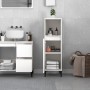 White plywood bathroom cabinet 30x30x100 cm by vidaXL, Bathroom furniture - Ref: Foro24-819812, Price: 59,91 €, Discount: %