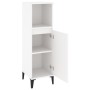 White plywood bathroom cabinet 30x30x100 cm by vidaXL, Bathroom furniture - Ref: Foro24-819812, Price: 59,91 €, Discount: %