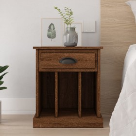 Bedside table in brown oak color, 43x36x50 cm by vidaXL, Nightstands - Ref: Foro24-816358, Price: 46,17 €, Discount: %