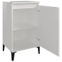 Nightstands 2 pcs glossy white wood 40x35x70 cm by vidaXL, Nightstands - Ref: Foro24-819649, Price: 54,69 €, Discount: %