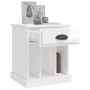 Glossy white nightstand 43x36x50 cm by vidaXL, Nightstands - Ref: Foro24-816348, Price: 34,16 €, Discount: %