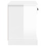 Glossy white nightstand 43x36x50 cm by vidaXL, Nightstands - Ref: Foro24-816348, Price: 34,16 €, Discount: %