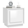 Nightstands 2 pcs glossy white wood 44x35x45 cm by vidaXL, Nightstands - Ref: Foro24-819841, Price: 50,30 €, Discount: %