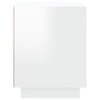 Nightstands 2 pcs glossy white wood 44x35x45 cm by vidaXL, Nightstands - Ref: Foro24-819841, Price: 50,30 €, Discount: %