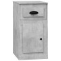 Auxiliary cabinet and drawer gray plywood 40x50x75 cm by vidaXL, Lockers and storage cabinets - Ref: Foro24-816484, Price: 64...