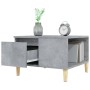 Mesa de centro madera contrachapada gris hormigón 55x55x36,5 cm de vidaXL, Mesas de centro - Ref: Foro24-821080, Precio: 51,9...