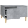 Mesa de centro madera contrachapada gris hormigón 55x55x36,5 cm de vidaXL, Mesas de centro - Ref: Foro24-821080, Precio: 51,9...