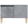 Mesa de centro madera contrachapada gris hormigón 55x55x36,5 cm de vidaXL, Mesas de centro - Ref: Foro24-821080, Precio: 51,9...