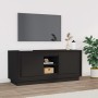 Mueble de TV madera contrachapada negro 102x35x45 cm de vidaXL, Muebles TV - Ref: Foro24-819861, Precio: 61,15 €, Descuento: %