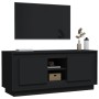 Mueble de TV madera contrachapada negro 102x35x45 cm de vidaXL, Muebles TV - Ref: Foro24-819861, Precio: 61,15 €, Descuento: %