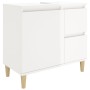 Armario de baño madera contrachapada blanco 65x33x60 cm de vidaXL, Muebles de baño - Ref: Foro24-819822, Precio: 85,79 €, Des...