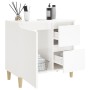 Weißer Badezimmerschrank aus Sperrholz, 65 x 33 x 60 cm von vidaXL, Badezimmermöbel - Ref: Foro24-819822, Preis: 86,95 €, Rab...