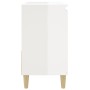 White plywood bathroom cabinet 65x33x60 cm by vidaXL, Bathroom furniture - Ref: Foro24-819822, Price: 86,95 €, Discount: %