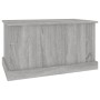 Baúl almacenaje madera contrachapada gris sonoma 70x40x38 cm de vidaXL, Baúles de almacenamiento - Ref: Foro24-816510, Precio...