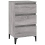 Bedside table made of gray Sonoma plywood, measuring 40x35x70 cm. by vidaXL, Nightstands - Ref: Foro24-819674, Price: 62,28 €...