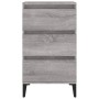 Bedside table made of gray Sonoma plywood, measuring 40x35x70 cm. by vidaXL, Nightstands - Ref: Foro24-819674, Price: 62,28 €...