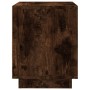 Mesitas noche 2 uds madera contrachapada roble humo 44x35x45 cm de vidaXL, Mesitas de noche - Ref: Foro24-819847, Precio: 55,...