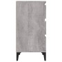 Bedside table made of gray Sonoma plywood, measuring 40x35x70 cm. by vidaXL, Nightstands - Ref: Foro24-819674, Price: 62,28 €...