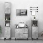 Armario de baño madera contrachapada gris hormigón 65x33x60 cm de vidaXL, Muebles de baño - Ref: Foro24-819832, Precio: 70,64...