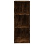 3-tier smoked oak plywood shelf 40x24x109 cm by vidaXL, Bookcases and shelves - Ref: Foro24-819254, Price: 37,01 €, Discount: %