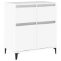 White plywood sideboard 60x35x70 cm by vidaXL, Sideboards - Ref: Foro24-819684, Price: 62,56 €, Discount: %