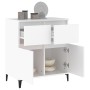 White plywood sideboard 60x35x70 cm by vidaXL, Sideboards - Ref: Foro24-819684, Price: 62,56 €, Discount: %