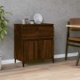 Oak brown plywood sideboard 60x35x70 cm by vidaXL, Sideboards - Ref: Foro24-819691, Price: 69,31 €, Discount: %