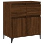 Oak brown plywood sideboard 60x35x70 cm by vidaXL, Sideboards - Ref: Foro24-819691, Price: 69,31 €, Discount: %