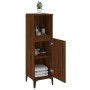 Oak brown plywood bathroom cabinet 30x30x100 cm by vidaXL, Bathroom furniture - Ref: Foro24-819819, Price: 59,19 €, Discount: %