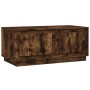 Mesa de centro madera contrachapada roble ahumado 102x50x44 cm de vidaXL, Mesas de centro - Ref: Foro24-819881, Precio: 72,99...