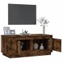 Smoked oak plywood coffee table 102x50x44 cm by vidaXL, Coffee table - Ref: Foro24-819881, Price: 72,29 €, Discount: %